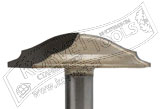 Арт.№2433-40.Фреза фигирейная горизонтальная Globus, D40, H10, хв.8 Арт.№2433-40.Фреза фигирейная горизонтальная Globus, D40, H10, хв.8